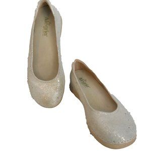 Alegria PG Lite 9 Gold Flake Leather Shoes Flats